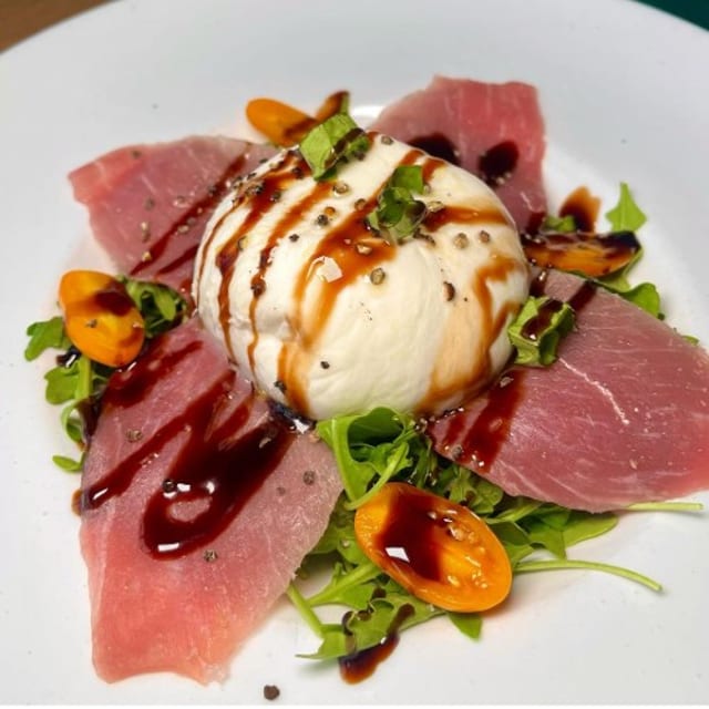 Burrata Cheese.
